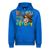 Cobalt Deja Moo I've Heard Tih Bull Before Urban Hoodie - CowhideDigitalArt