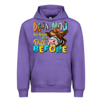 Tulip Deja Moo I've Heard Tih Bull Before Urban Hoodie - CowhideDigitalArt