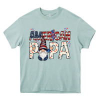 Arona american papa with gnome Heavy Core Tee - NancyCooperArtShop