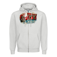 Dove Grey cozy season Zipper Hoodie - CowGirlArtShop