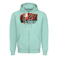 Seafoam cozy season Zipper Hoodie - CowGirlArtShop