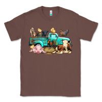 Chestnut Farm Animals Truck Classic Tee - BundleAndBundleShop