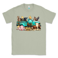 Matcha Farm Animals Truck Classic Tee - BundleAndBundleShop
