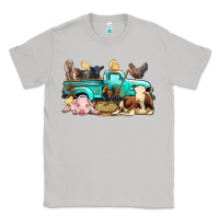 Moon Dust Farm Animals Truck Classic Tee - BundleAndBundleShop