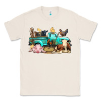 Natural Farm Animals Truck Classic Tee - BundleAndBundleShop