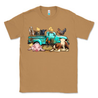 Toasted Coconut Farm Animals Truck Classic Tee - BundleAndBundleShop