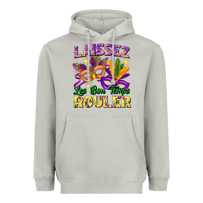 Laissez Les Bon Temps Rouler Heavyweight Hoodie by FaDigitalArtStudio | Teevron