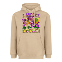 Mushroom Laissez les bon temps rouler Heavyweight Hoodie - FaDigitalArtStudio