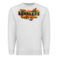 Oatmeal Heather Equality hurts no one Premium Sweatshirt - FaDigitalArtStudio