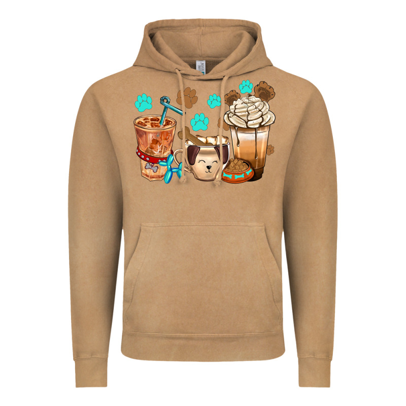 Dog Coffee Cups With  Food Container Bbs Vintage Hoodie by BundleAndBundleShop | Teevron