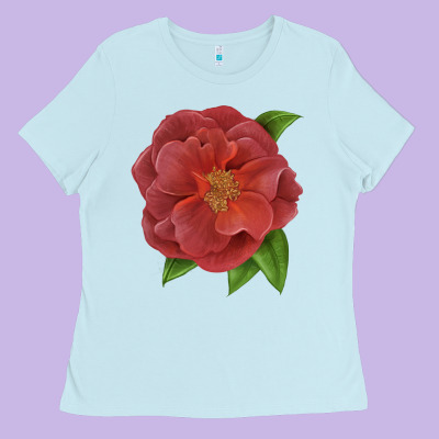 Cinco De Mayo Rose Ladies Tee Designed By Lillyallendesigns