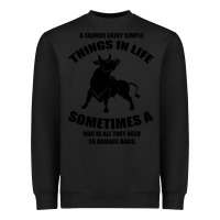 Black Taurus Horoscope Heavyweight Sweatshirt - Bettercallsaul