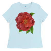Baby Blue Cinco De Mayo Rose Ladies Tee - LillyAllenDesigns
