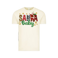 Vintage Arctic Santa Baby With Santa Vintage Tee - BundleAndBundleShop