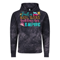 Cloud Black just a nail boss building her empire bbs Vintage Hoodie - BundleAndBundleShop