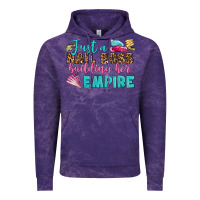 Cloud Purple just a nail boss building her empire bbs Vintage Hoodie - BundleAndBundleShop