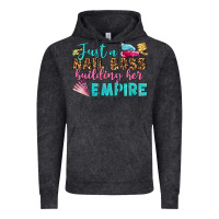 Vintage Black just a nail boss building her empire bbs Vintage Hoodie - BundleAndBundleShop