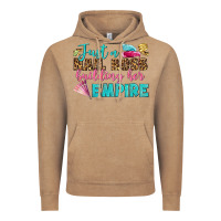 Vintage Coffee just a nail boss building her empire bbs Vintage Hoodie - BundleAndBundleShop