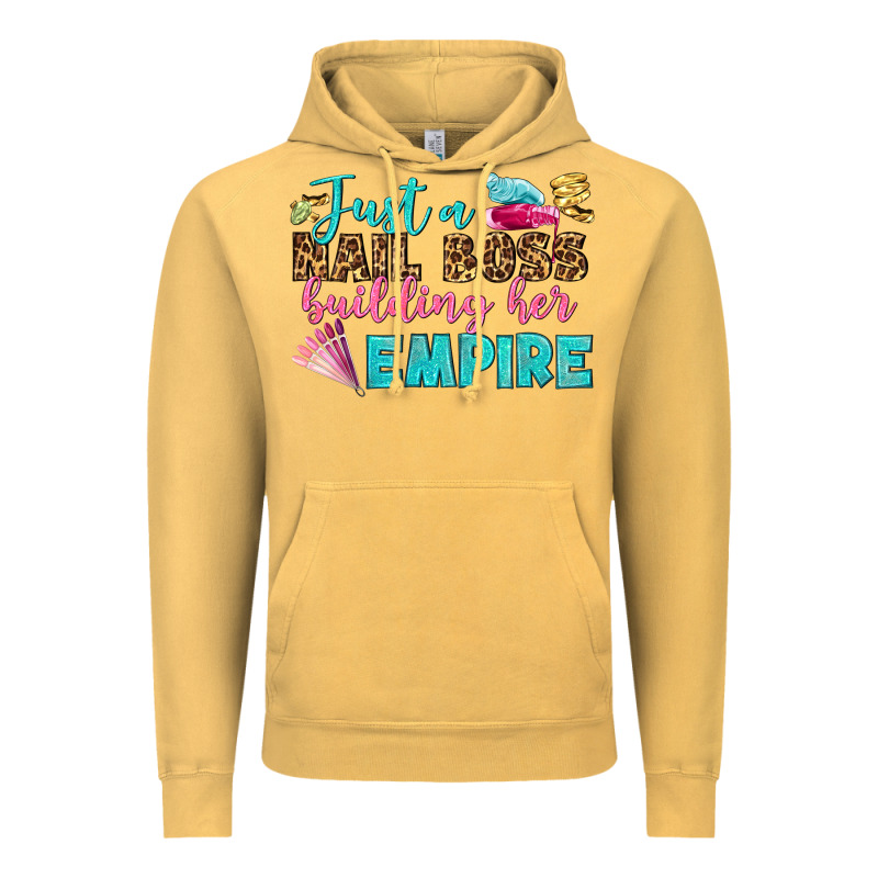 Just A Nail Boss Building Her Empire Bbs Vintage Hoodie by BundleAndBundleShop | Teevron