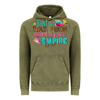 Vintage Olive just a nail boss building her empire bbs Vintage Hoodie - BundleAndBundleShop