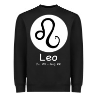 Black Leo Horoscope Heavyweight Sweatshirt - Bettercallsaul