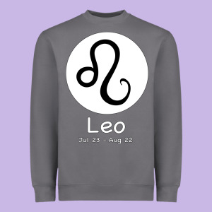 Leo Horoscope Heavyweight Sweatshirt Designed By Bettercallsaul