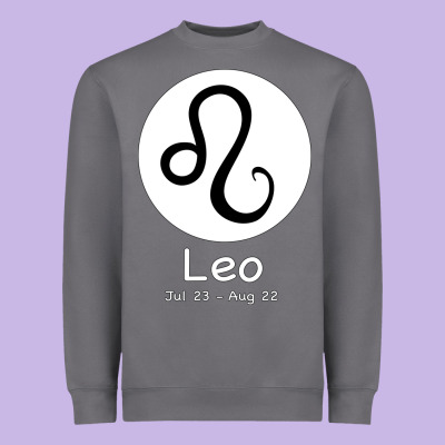 Leo Horoscope Heavyweight Sweatshirt Designed By Bettercallsaul