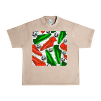 French Oak soccer shoes seamless pattern Urban Heavy Tee - BundleAndBundleShop
