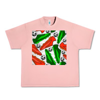 Salmon soccer shoes seamless pattern Urban Heavy Tee - BundleAndBundleShop