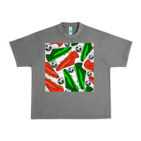 Tornado soccer shoes seamless pattern Urban Heavy Tee - BundleAndBundleShop