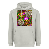 Moon Dust Mardi Gras Cow Leopard Seamless Pattern Heavyweight Hoodie - FaDigitalArtStudio
