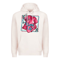 Pale Pink nurse life olivia Premium Hoodie - OliviaCreatesArt