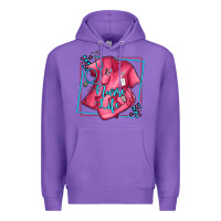 Purple nurse life olivia Premium Hoodie - OliviaCreatesArt
