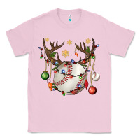 Bubblegum Pink Baseball Horn Christmas Classic Tee - BundleAndBundleShop