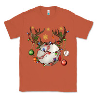 Copper Baseball Horn Christmas Classic Tee - BundleAndBundleShop