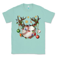Baseball Horn Christmas Classic Tee | Teevron