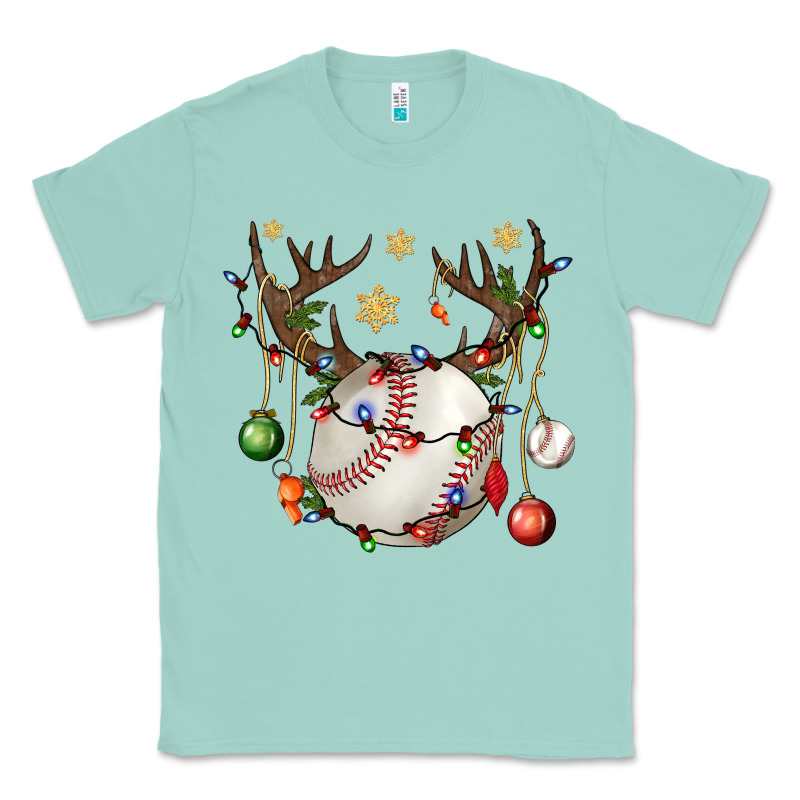 Baseball Horn Christmas Classic Tee by BundleAndBundleShop | Teevron