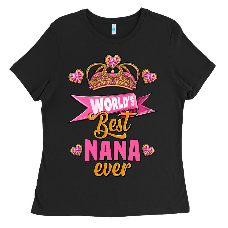 World's Best Nana Ever Ladies Tee by Jasminsmagicworld | Teevron