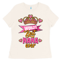 Bone world's best nana ever Ladies Tee - Jasminsmagicworld