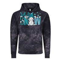 Cloud Black let it snow with cute snowman bbs Vintage Hoodie - BundleAndBundleShop