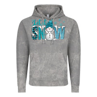 Cloud Rock let it snow with cute snowman bbs Vintage Hoodie - BundleAndBundleShop