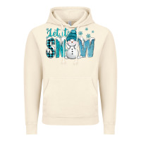 Vintage Artic let it snow with cute snowman bbs Vintage Hoodie - BundleAndBundleShop