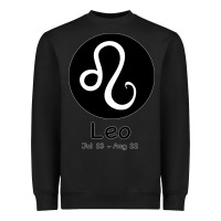 Black Leo Horoscope Heavyweight Sweatshirt - Bettercallsaul