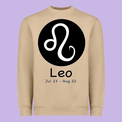Leo Horoscope Heavyweight Sweatshirt Designed By Bettercallsaul