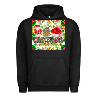 Pigment Black Christmas Vibes Urban Hoodie - CowhideDigitalArt