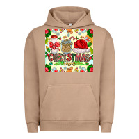 Pigment Burro Christmas Vibes Urban Hoodie - CowhideDigitalArt