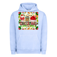Pigment Grape Ice Christmas Vibes Urban Hoodie - CowhideDigitalArt