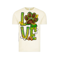 Vintage Arctic Tie dye St. Patrick's Day love dog paw Vintage Tee - BundleAndBundleShop