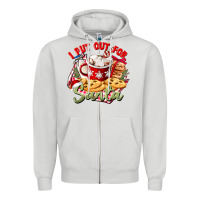Dove Grey i put out for santa Zipper Hoodie - CowGirlArtShop