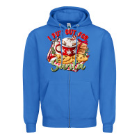 True Royal i put out for santa Zipper Hoodie - CowGirlArtShop